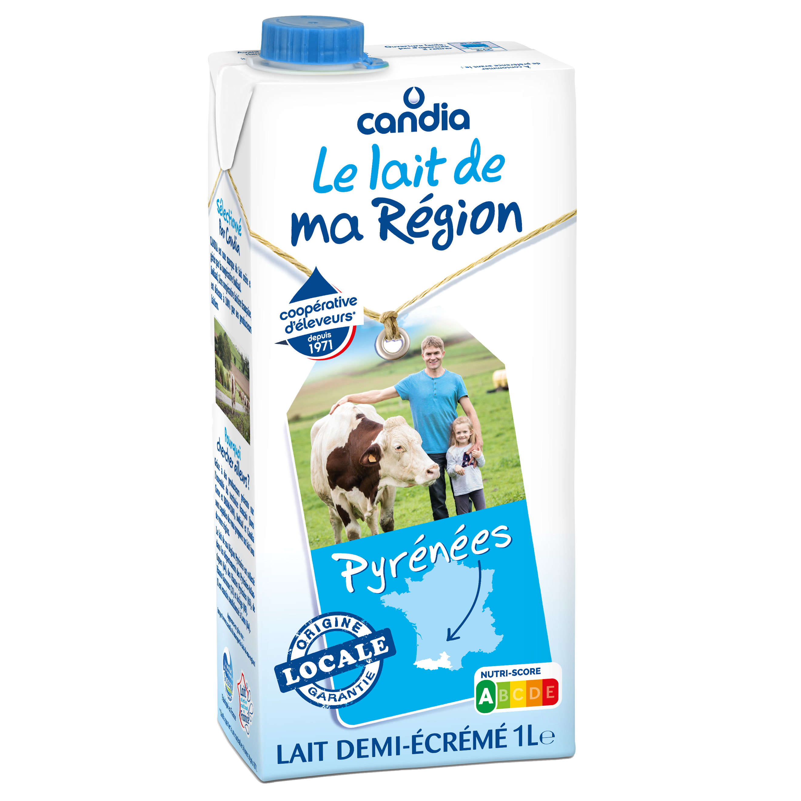 Le lait de ma Région — Candia
