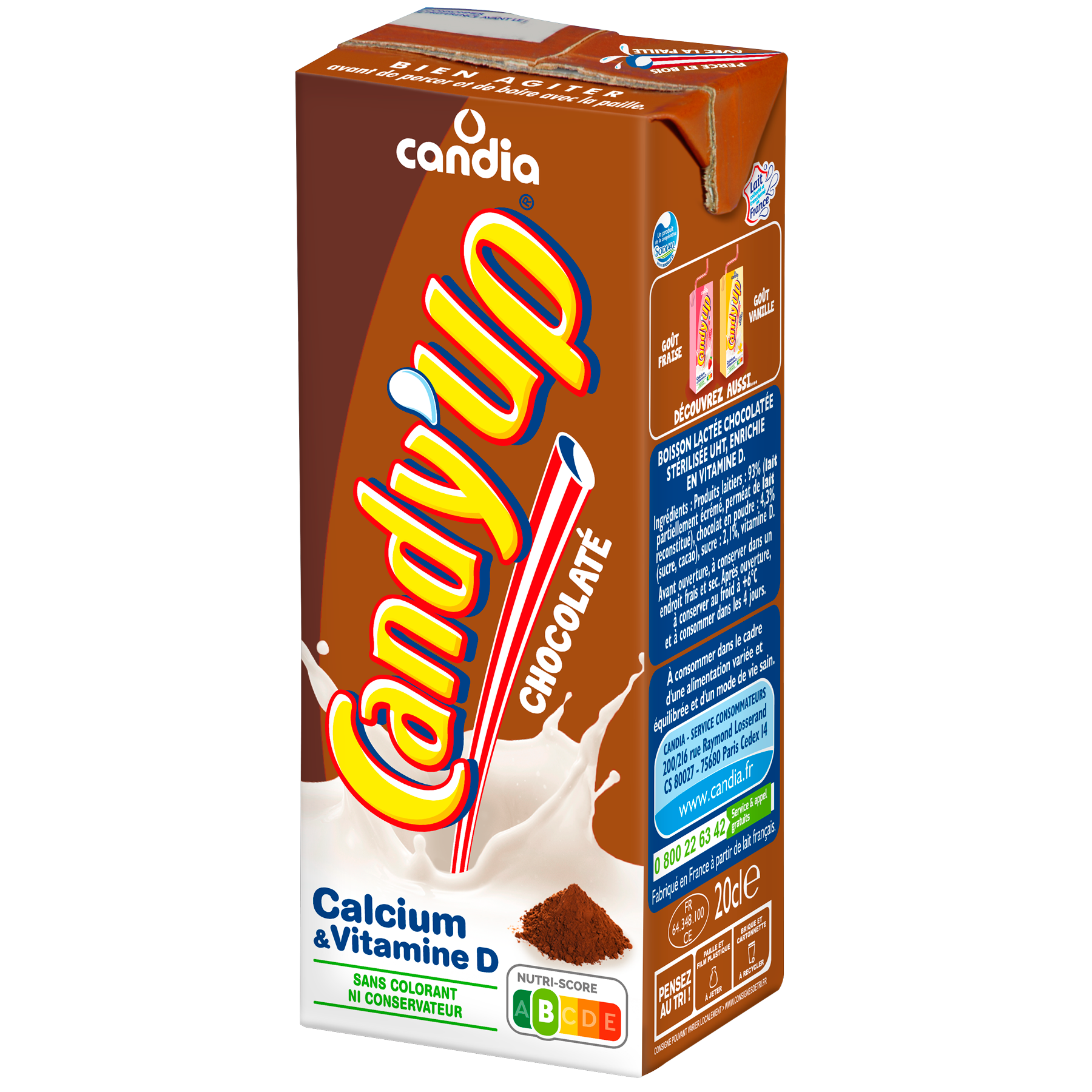 Candy’Up goût Vanille — Candia