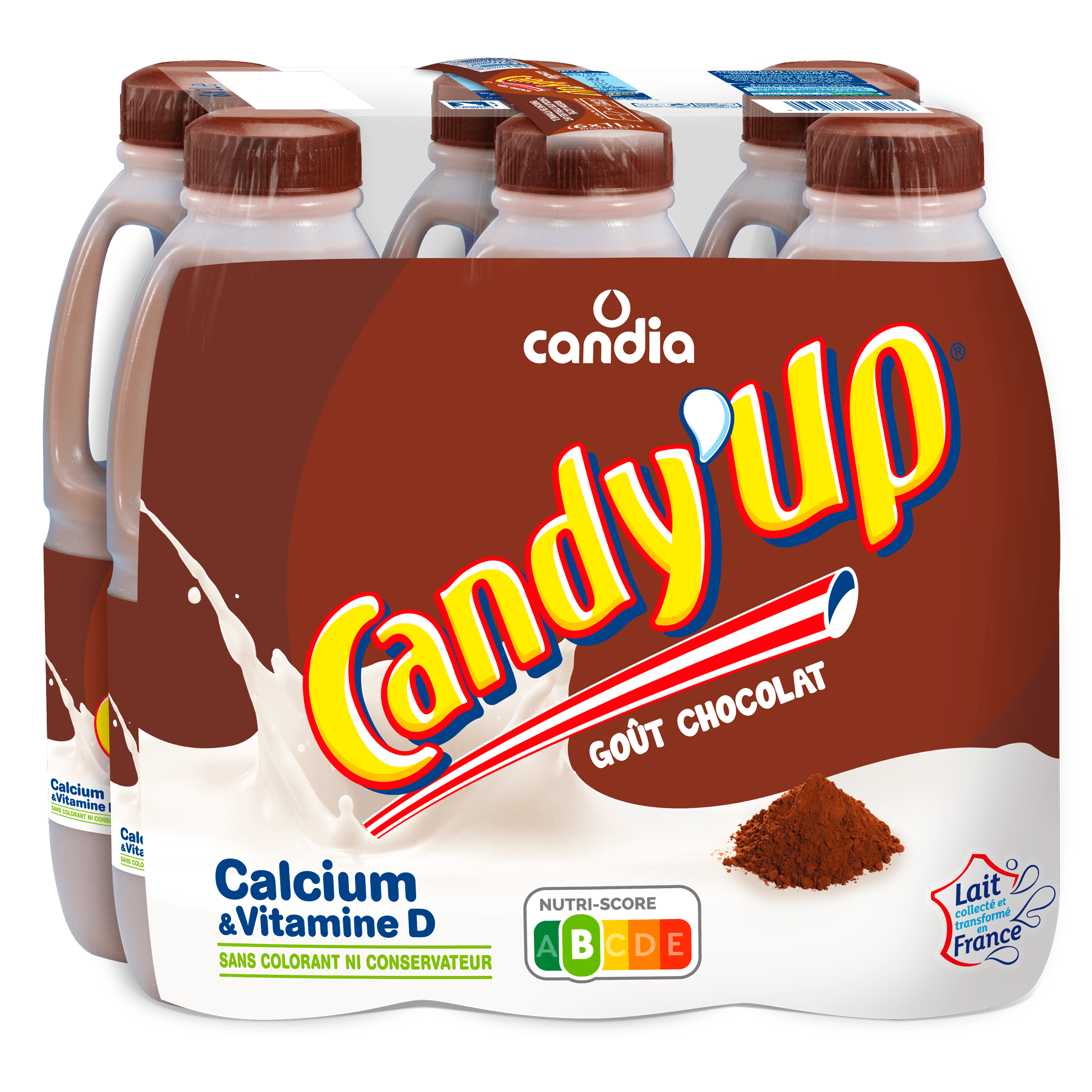 Candy'Up Goût Chocolat — Candia