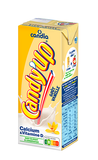 Candy'Up Goût Vanille — Candia