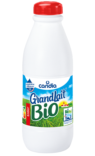 GrandLait Bio entier — Candia