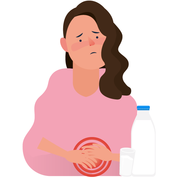 Le Lait Fait Il Grossir Le Ventre Le lait est trop acide, il peut faire mal à l’estomac — Candia
