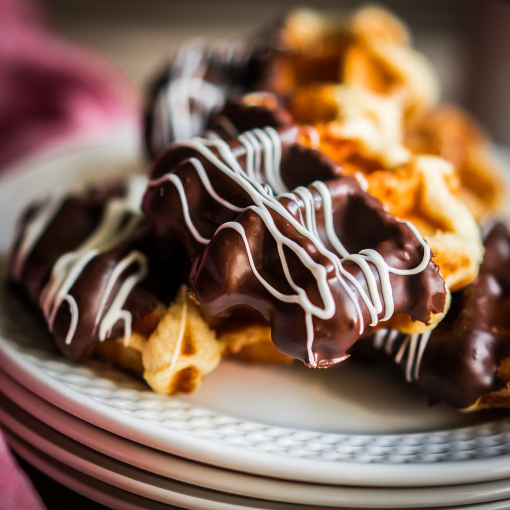 GAUFRE DE LIEGE NAPPEE AU CHOCOLAT - Candia