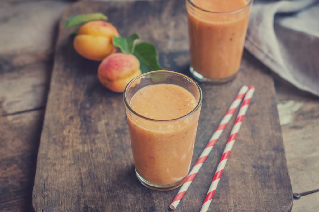 Smoothie Abricot Nectarine Kiwi fruits