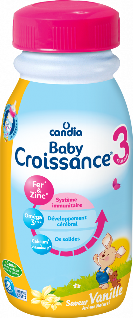 Candia Baby Croissance 3 Des 10 Mois Vanille Candia Candia Baby Croissance 3 Des 10 Mois Vanille Candia