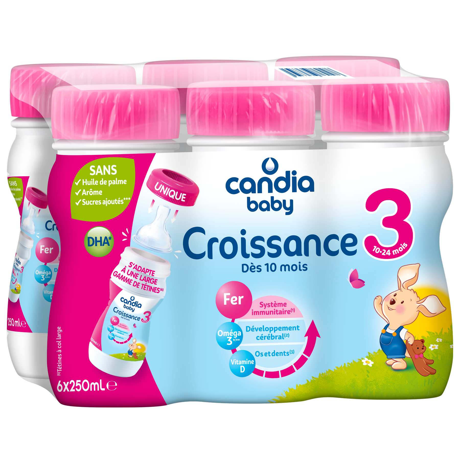 Lait Croissance 3ème âge dès 10 mois - Candia Baby