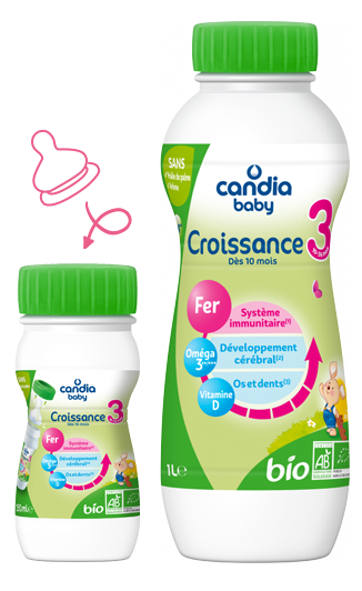 Lait de croissance Bio - Babybio - 1 litre