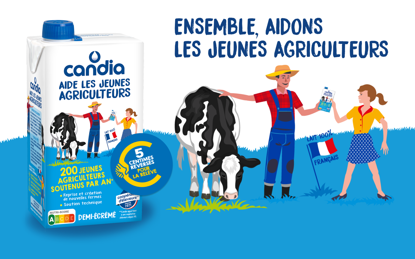 Ensemble, aidons les jeunes agriculteurs