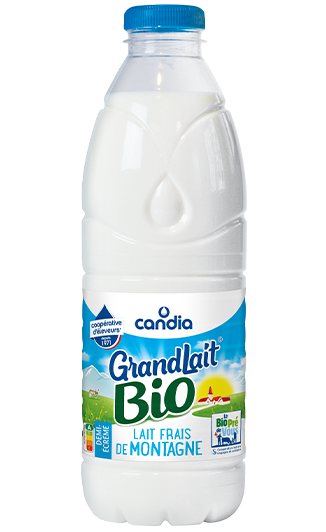 GrandLait Frais Bio ½ écrémé — Candia