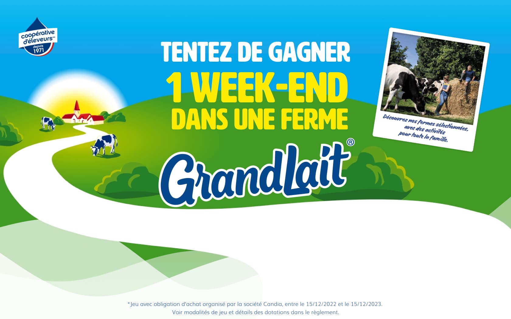 Gagner 1 week-end dans une ferme