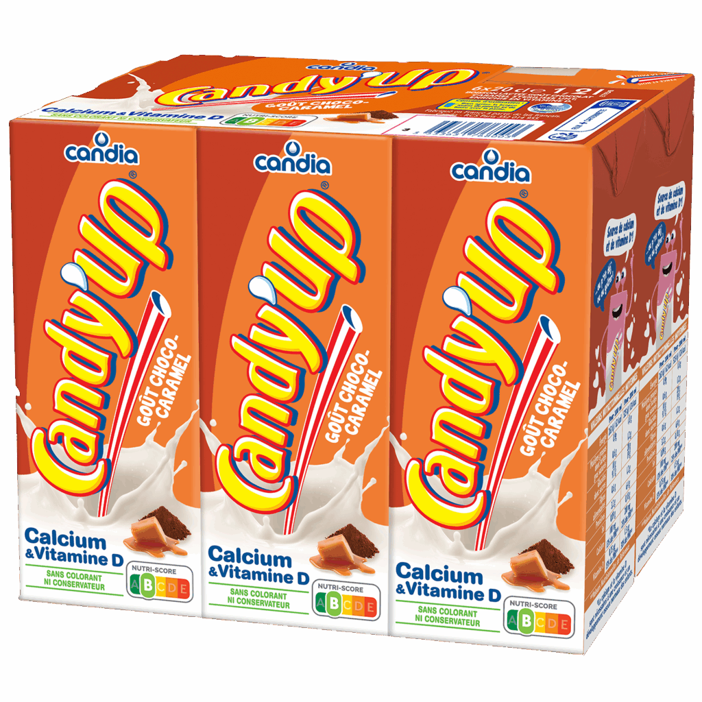 Logo Candy&rsquo;Up Choco Caramel BK 20 CL X6