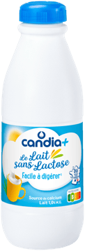 CANDIA+ Le lait sans lactose 1 L